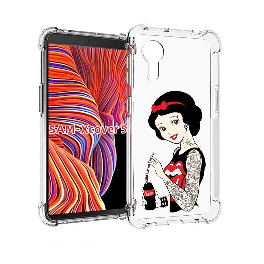 

Чехол MyPads любительница-колы женский для Samsung Galaxy Xcover 5, Прозрачный, Tocco
