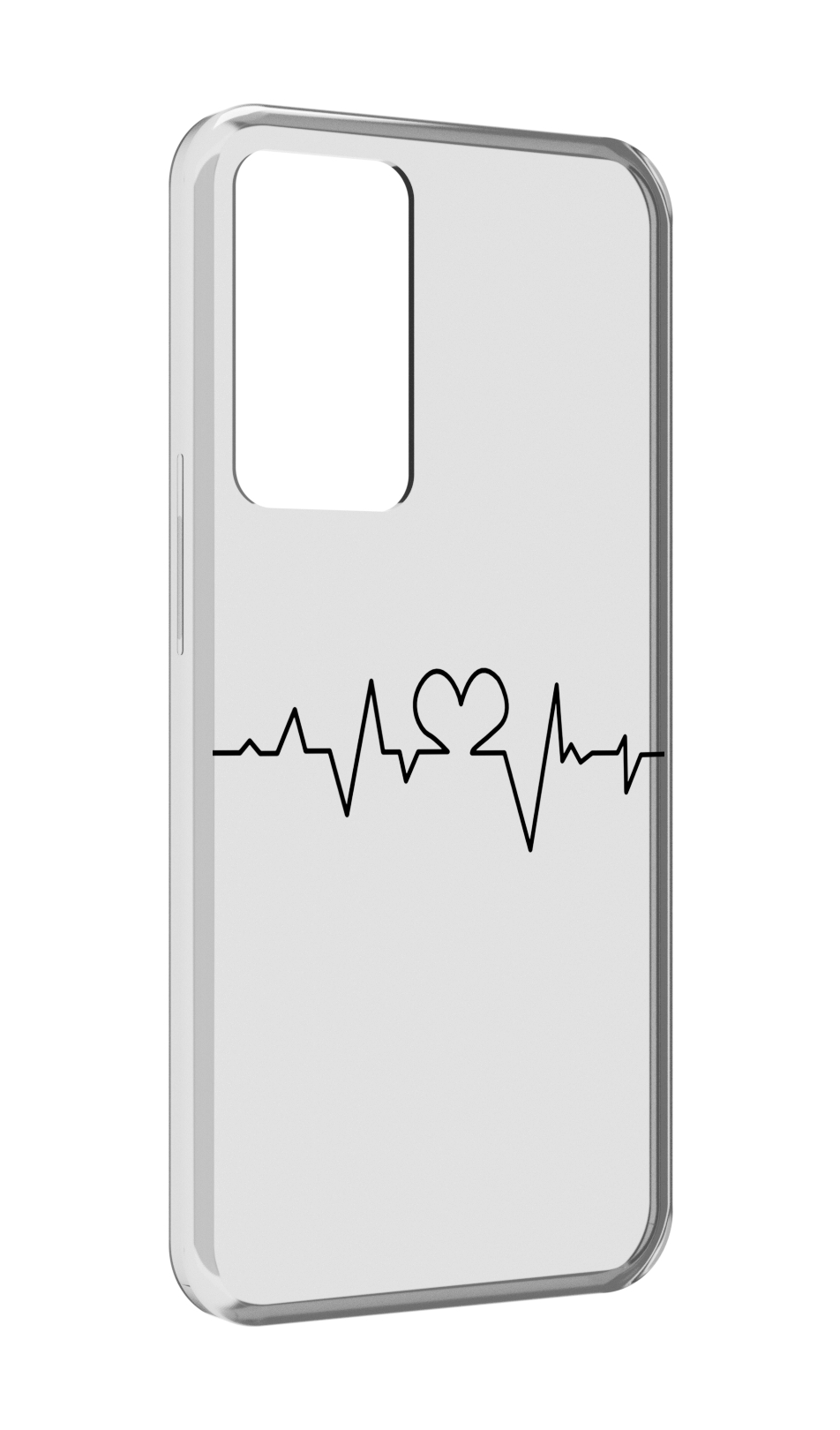 

Чехол MyPads диаграмма-любви для OPPO Reno 8 Lite, Прозрачный, Tocco