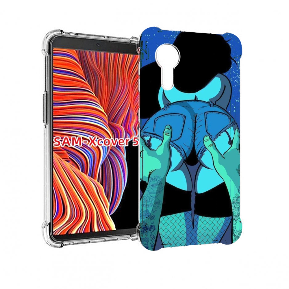 

Чехол MyPads любитель потрогать для Samsung Galaxy Xcover 5, Прозрачный, Tocco