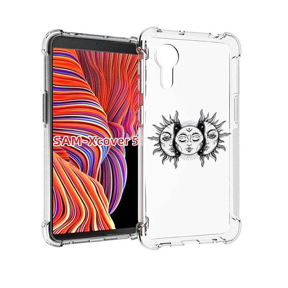 

Чехол MyPads луна-в-солнце для Samsung Galaxy Xcover 5, Прозрачный, Tocco