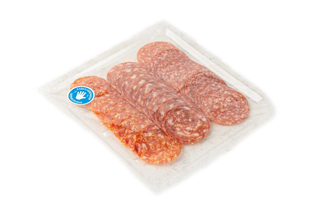 

Колбаса сырокопченая ВкусВилл Ассорти 100 г