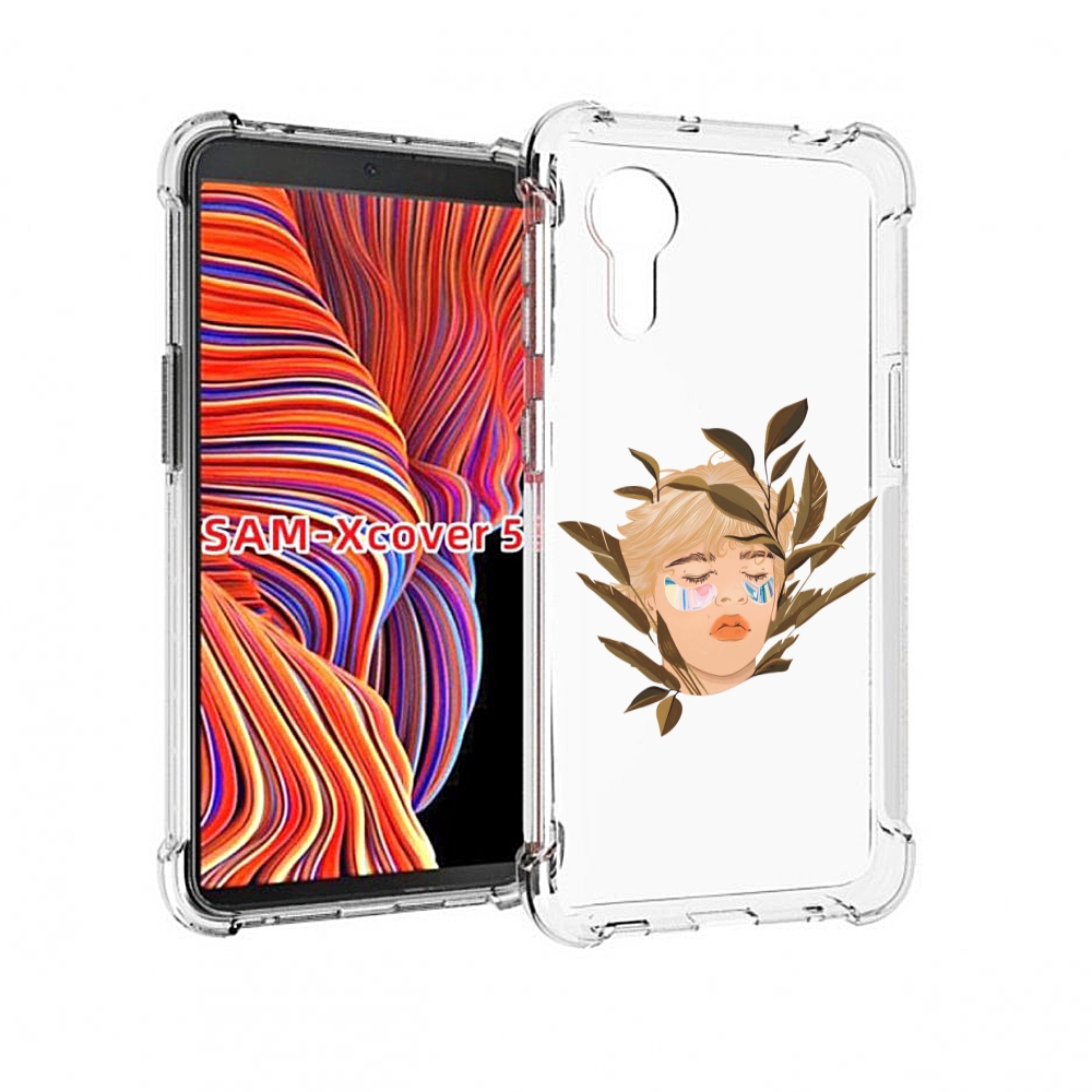 

Чехол MyPads лицо-с-патчами для Samsung Galaxy Xcover 5, Прозрачный, Tocco
