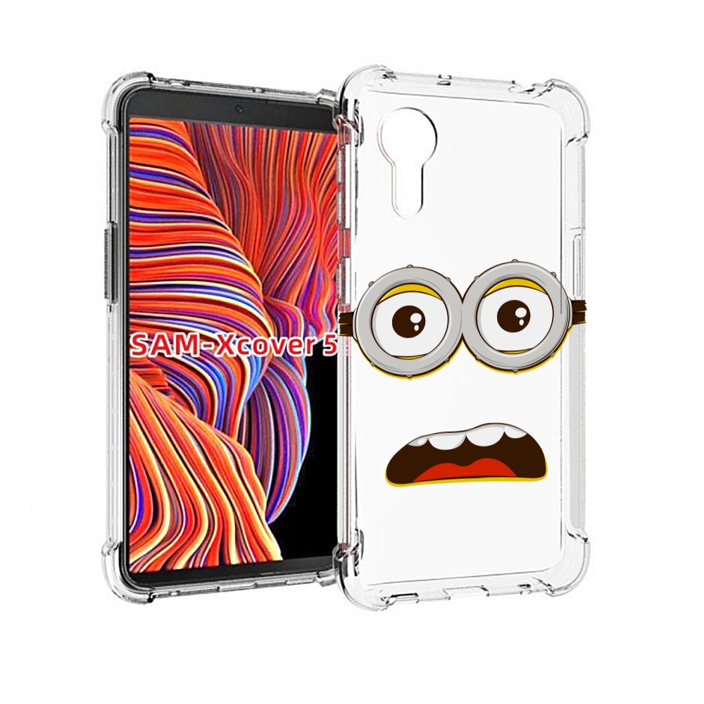 

Чехол MyPads лицо-миньона для Samsung Galaxy Xcover 5, Прозрачный, Tocco