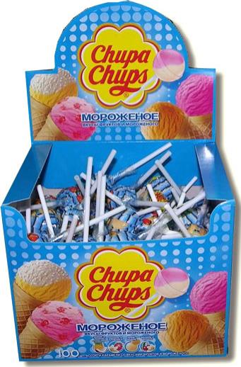 

Карамель Chupa Chups Мороженое 12 г