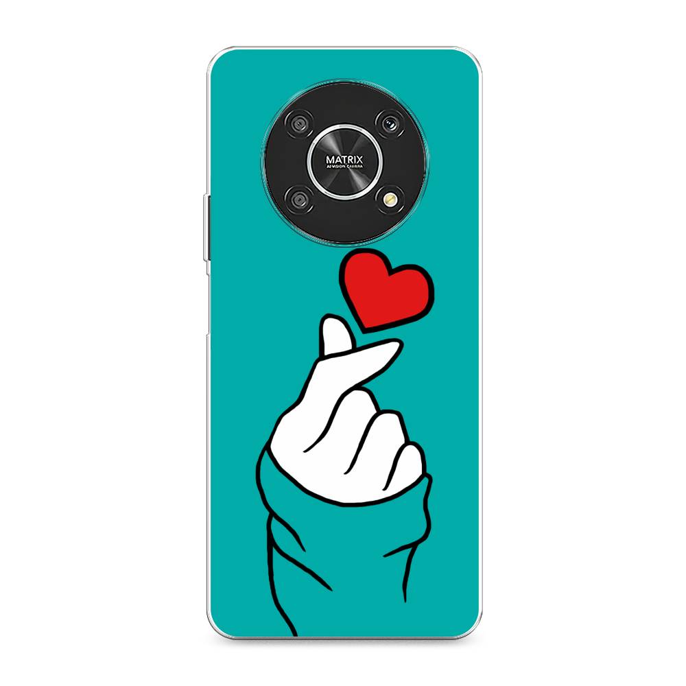 

Чехол Awog на Honor X9 4G/Magic4 Lite 4G "Маленькое сердечко", Разноцветный, 6108650-7