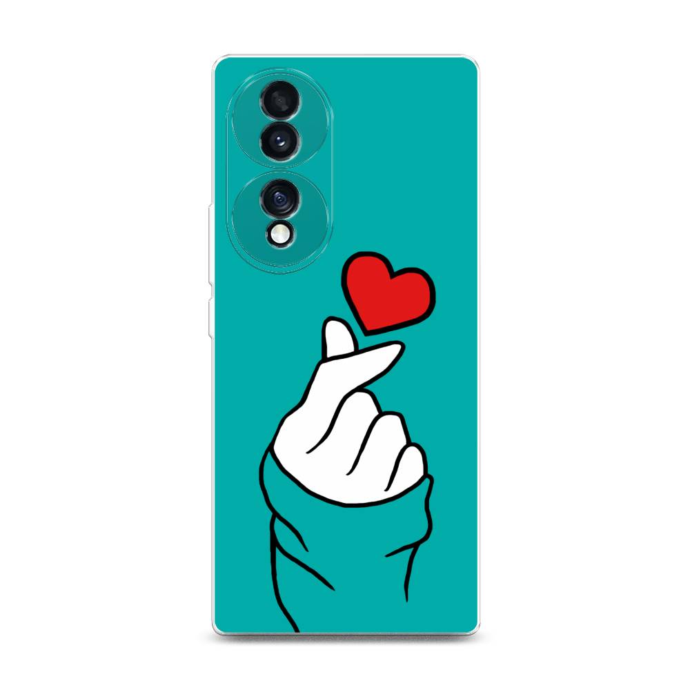 

Чехол Awog на Honor 70 "Маленькое сердечко", Разноцветный, 6108250-7