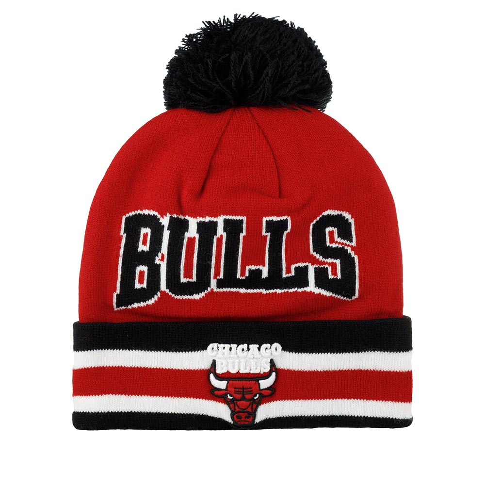 Шапка унисекс Mitchell Ness MN1-EU097-TCUFF-CHIB-ChicagoBulls красная one size 4190₽