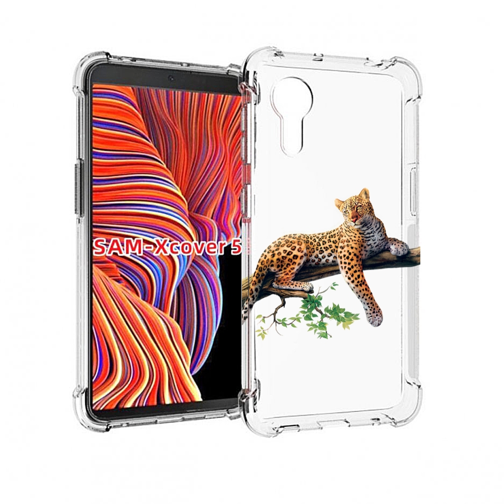

Чехол MyPads леопард-на-дереве детский для Samsung Galaxy Xcover 5, Прозрачный, Tocco