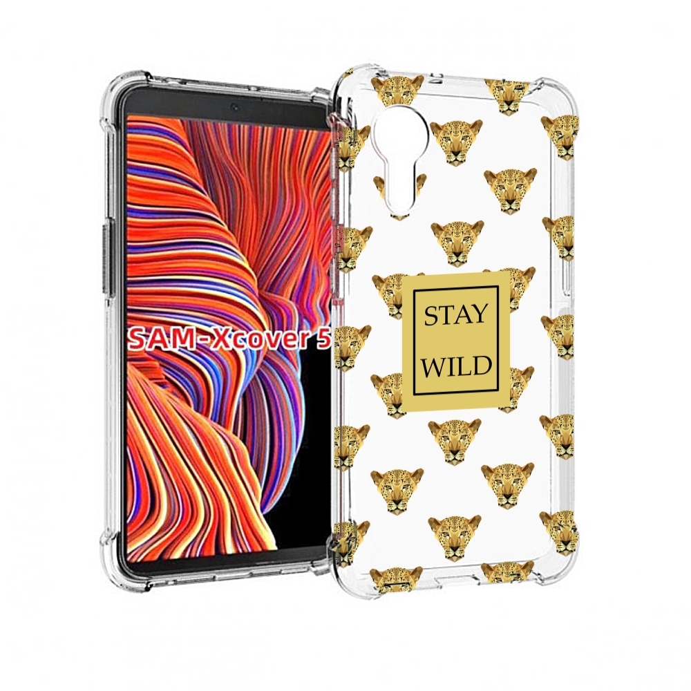 

Чехол MyPads леопард-вайлд для Samsung Galaxy Xcover 5, Прозрачный, Tocco