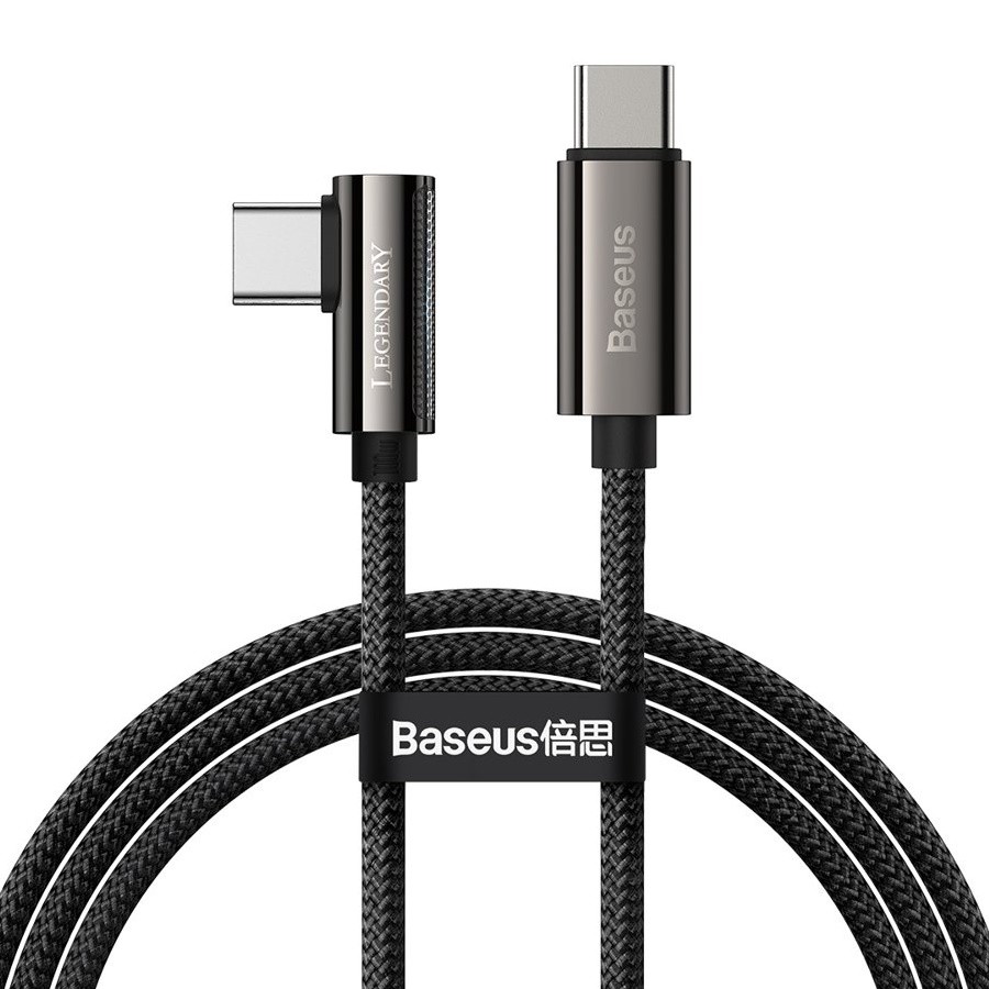 

Кабель Baseus Legend Type-C - Type-C 100W, 1 м, черный (CATCS-01)
