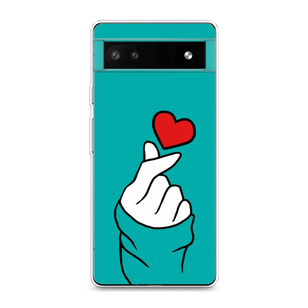

Чехол Awog на Google Pixel 6A "Маленькое сердечко", Разноцветный, 271150-7