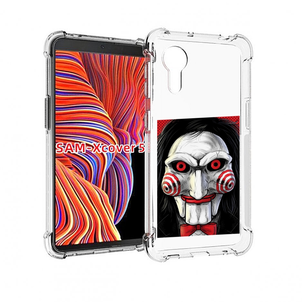 

Чехол MyPads кукла из пилы для Samsung Galaxy Xcover 5, Прозрачный, Tocco