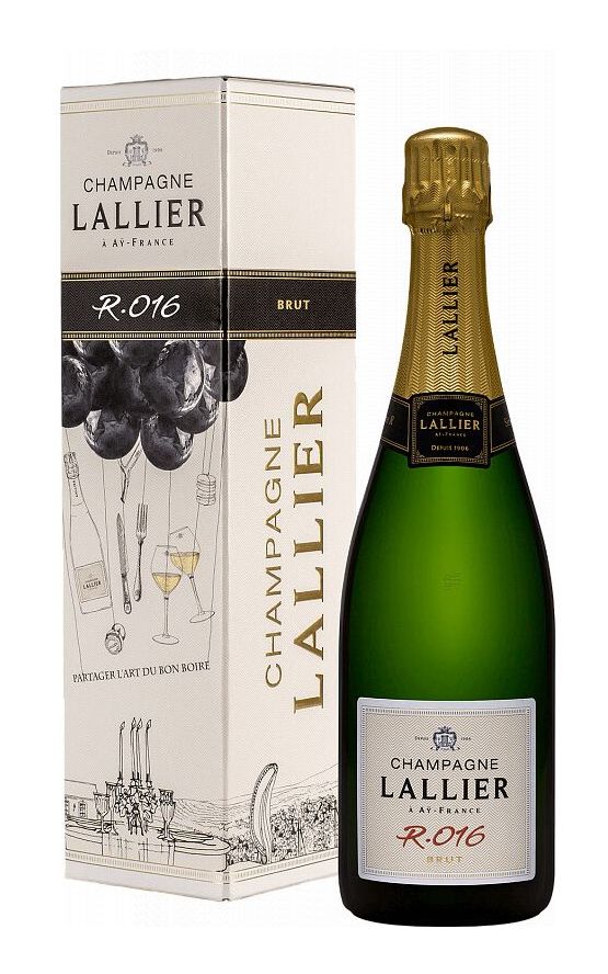 Шампанское брют белое Lallier R.016 Brut Champagne, Франция, 0.75 л