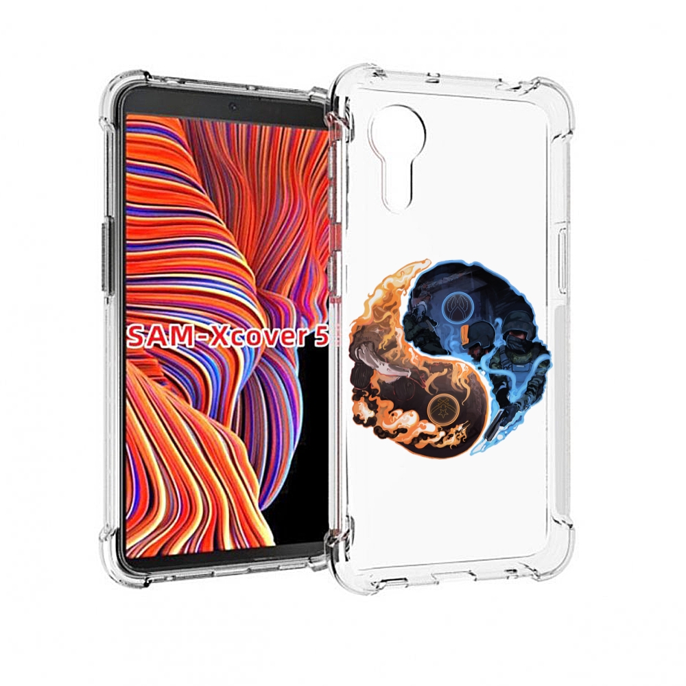

Чехол MyPads кс-го-инь-янь для Samsung Galaxy Xcover 5, Прозрачный, Tocco