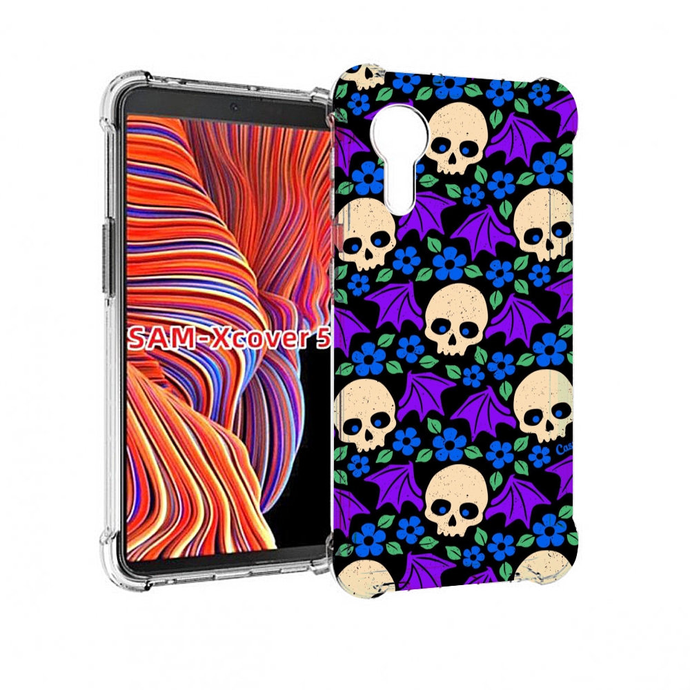 

Чехол MyPads крылатые черепа для Samsung Galaxy Xcover 5, Прозрачный, Tocco