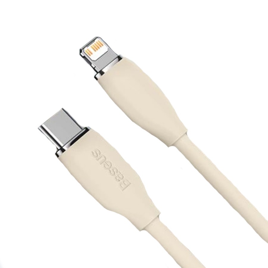 Кабель Baseus Jelly Type-C - Lightning 20W, 1.2 м, розовый (CAGD020004)