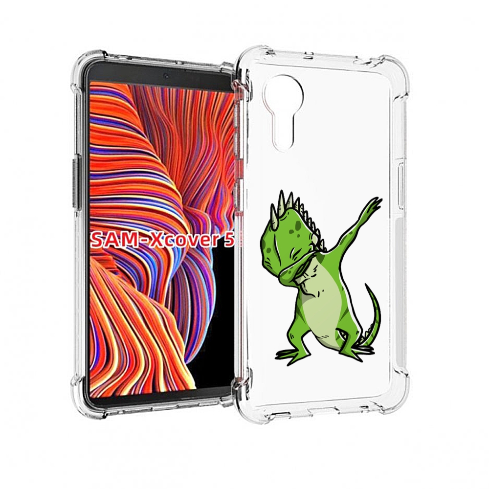 

Чехол MyPads крутая-ящерица для Samsung Galaxy Xcover 5, Прозрачный, Tocco