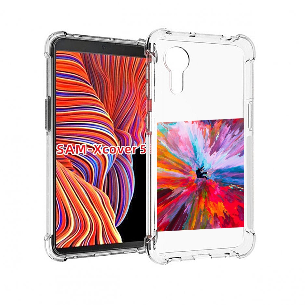 

Чехол MyPads красочный астранавт для Samsung Galaxy Xcover 5, Прозрачный, Tocco