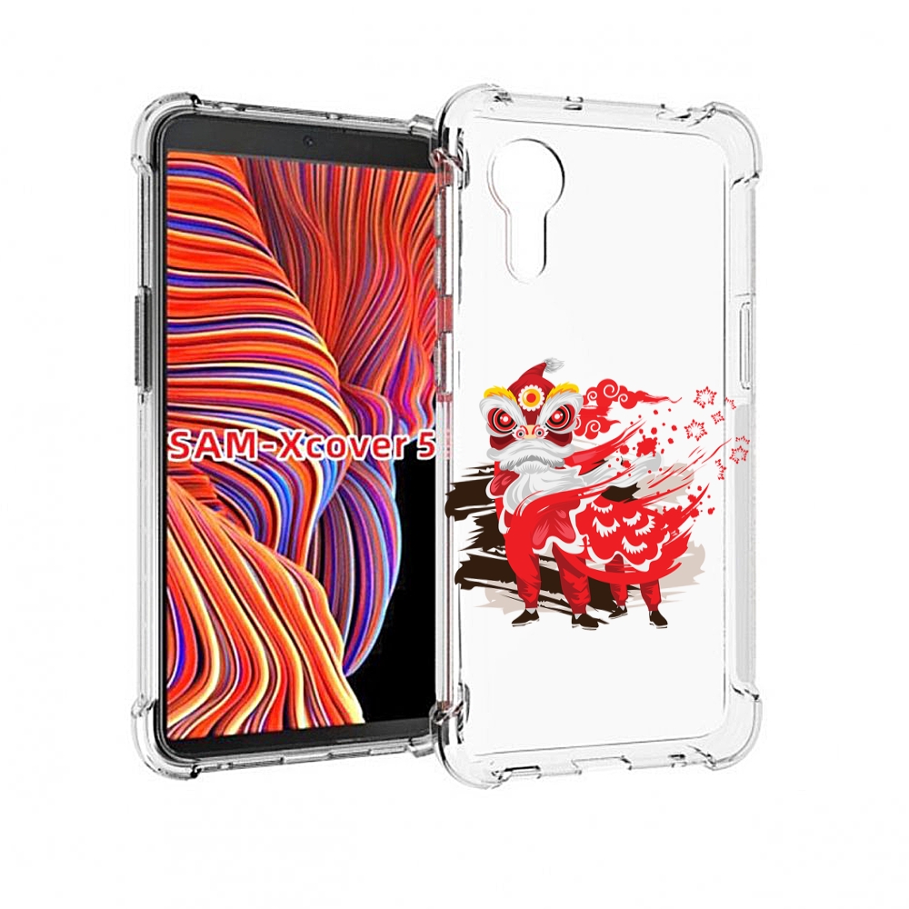 

Чехол MyPads красный-карнавал для Samsung Galaxy Xcover 5, Прозрачный, Tocco