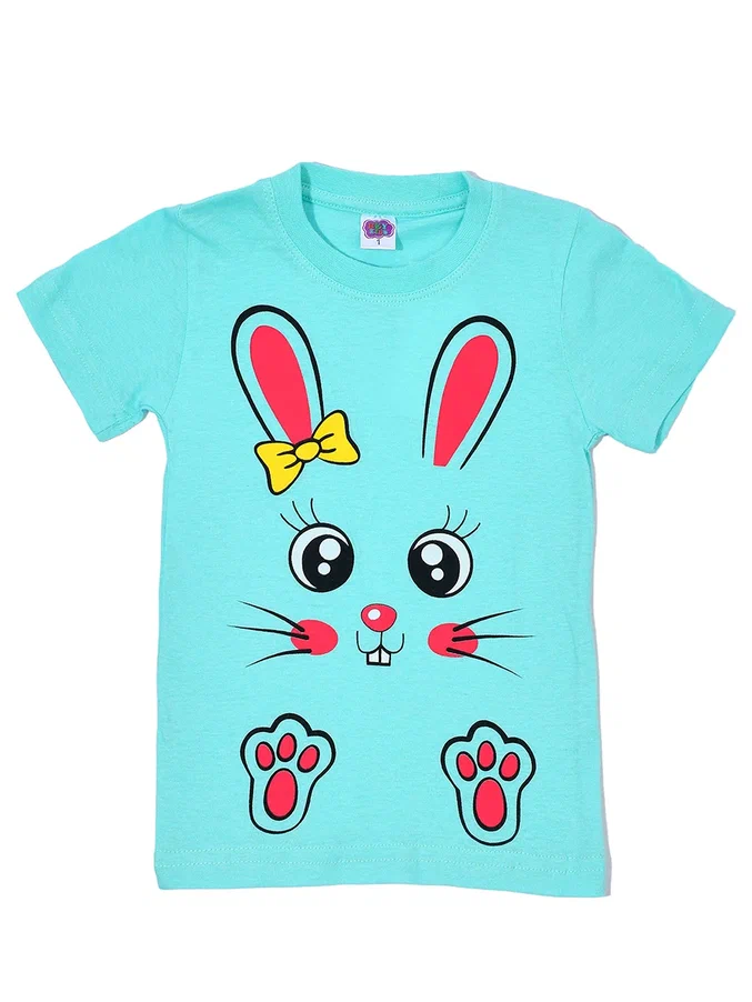 Футболка детская Baziator BEY KIDS, голубой, 104