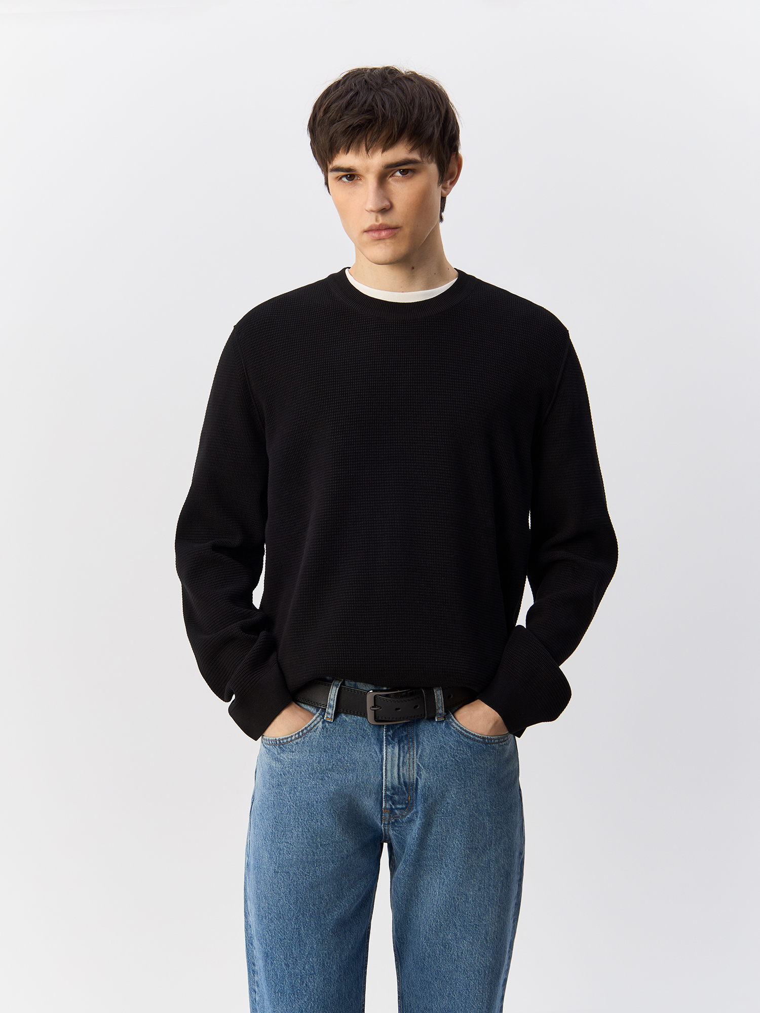 

Джемпер мужской Marc O’Polo 5000005281 черный XL, 5000005281