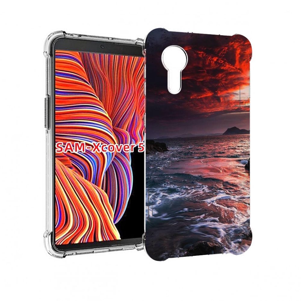 

Чехол MyPads красивый залив для Samsung Galaxy Xcover 5, Прозрачный, Tocco