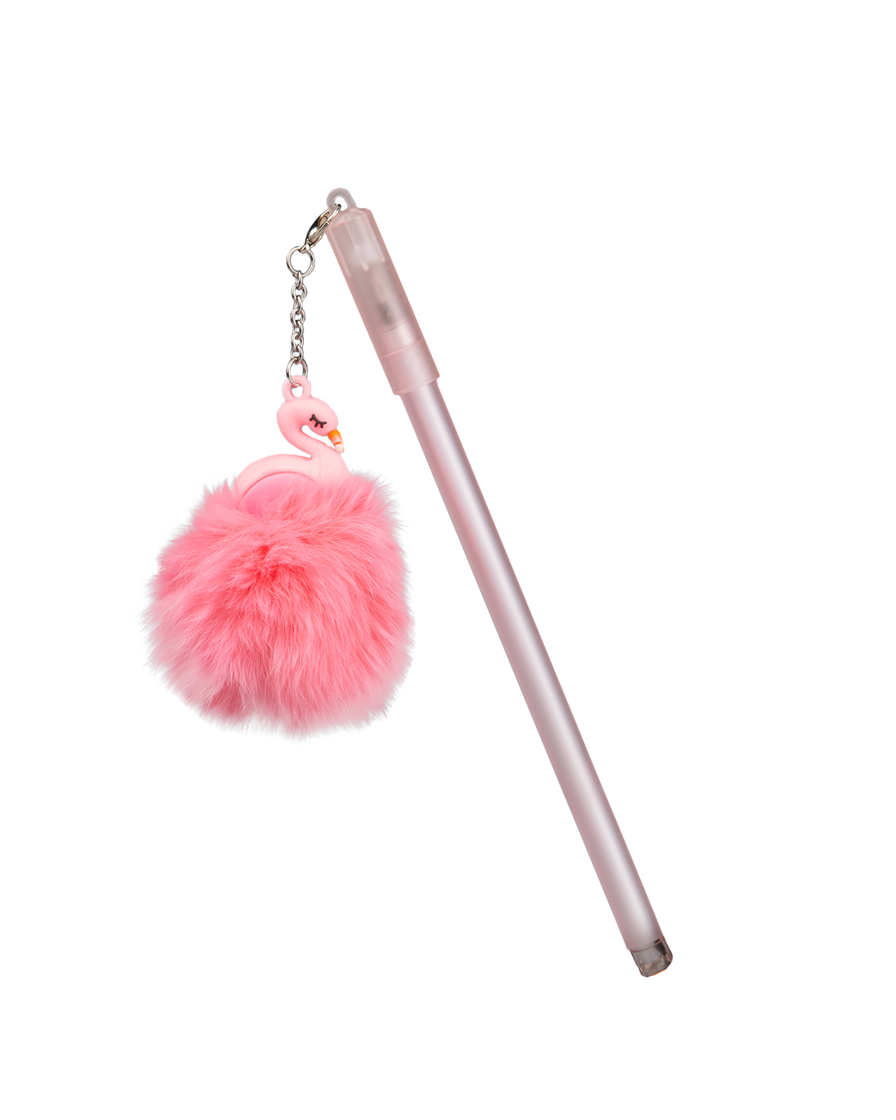 

Ручка шариковая wellywell Лебедь розовый Pen_Brelok_Lebed_Pink, синяя, 1 шт.
