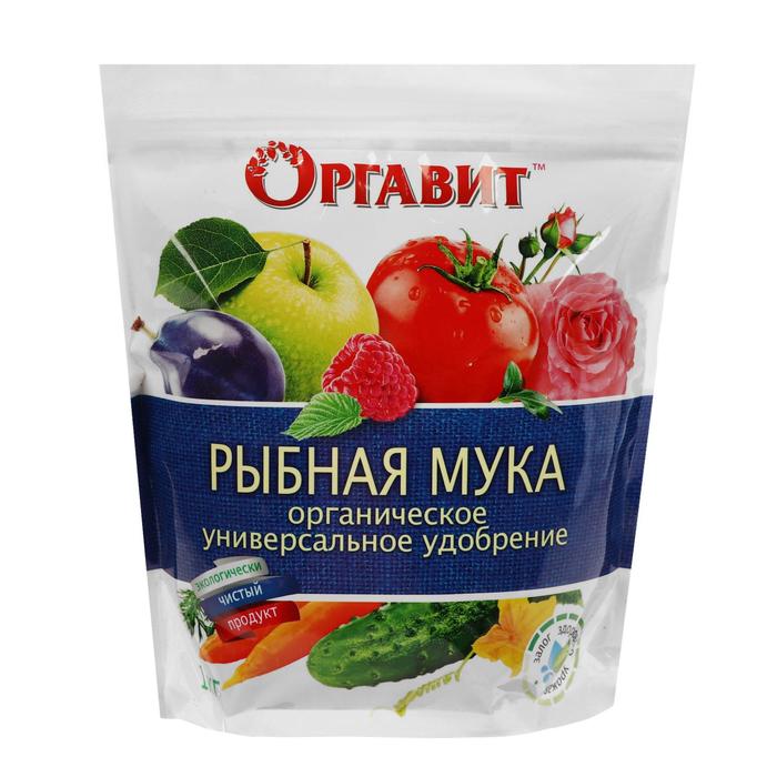 

Оргавит Удобрение органическое Оргавит Рыбная мука, 1 кг, Удобрение органическое Оргавит Рыбная мука, 1 кг