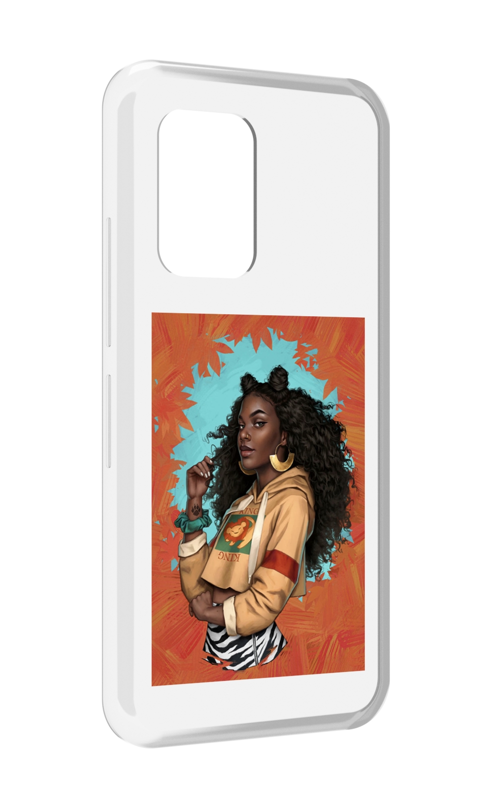 

Чехол MyPads темная-девушка женский для UMIDIGI Bison GT, Прозрачный, Tocco