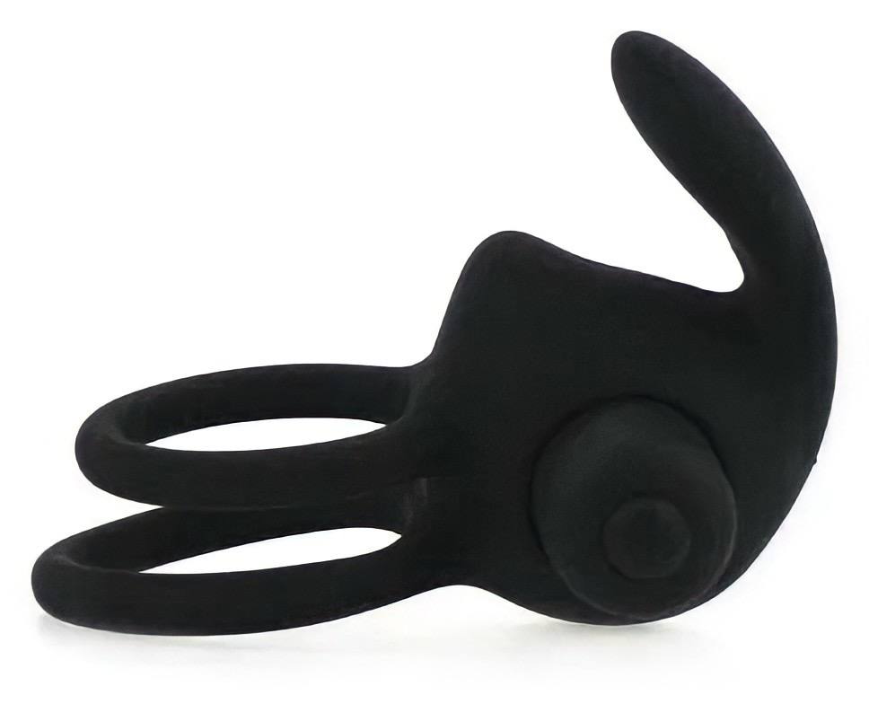 Насадка X-Men Double Vibrating Erection Ring черная
