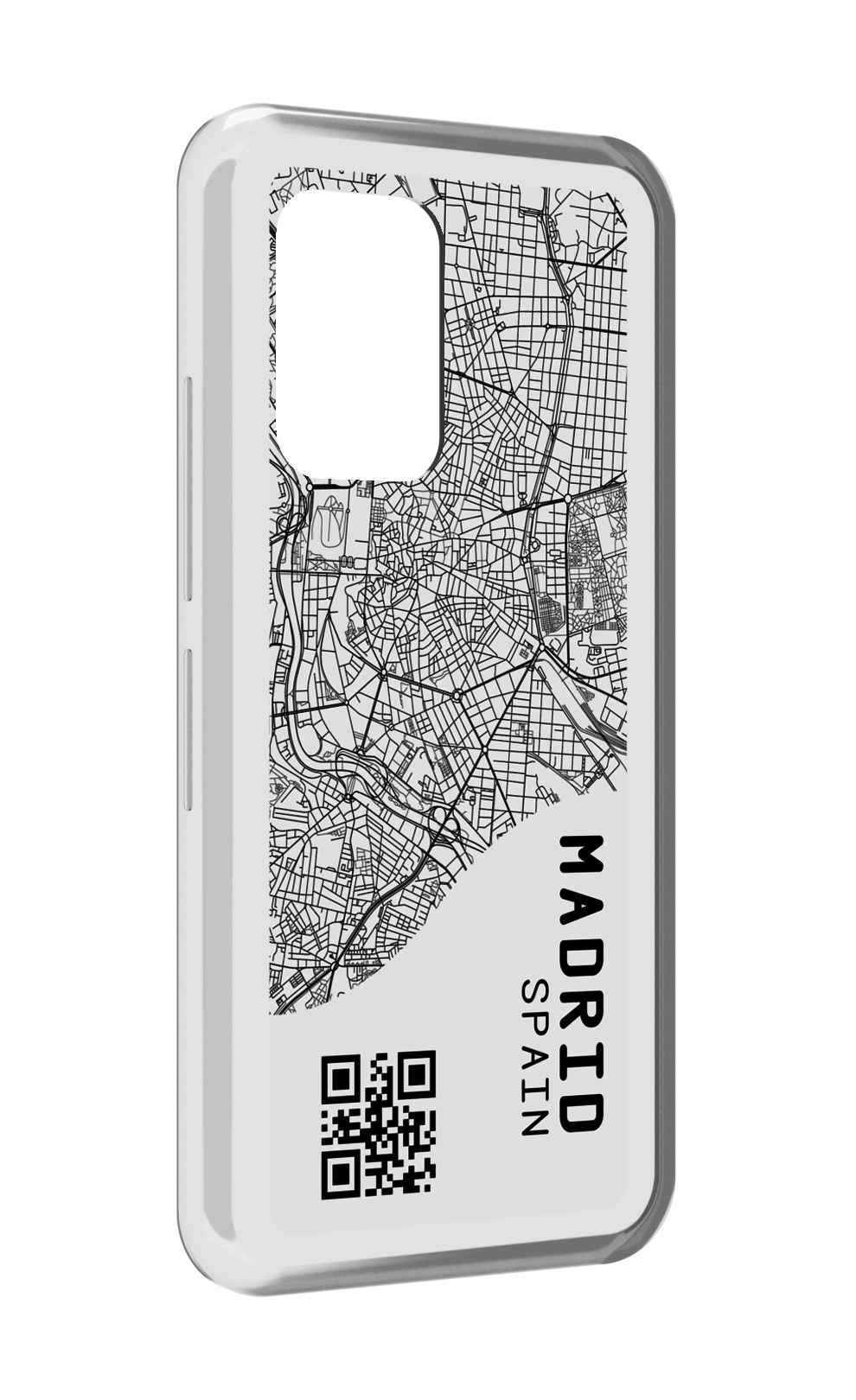 

Чехол MyPads схема-мадрид для UMIDIGI Bison GT, Прозрачный, Tocco