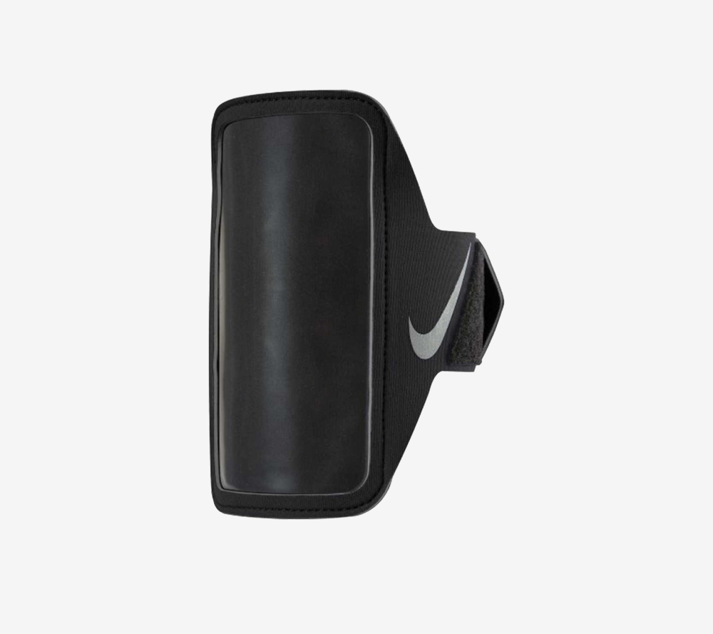 Чехол для смартфона NIKE LEAN ARM BAND BLACK/BLACK/SILVER OSFM N.000.1324.082.OS черный