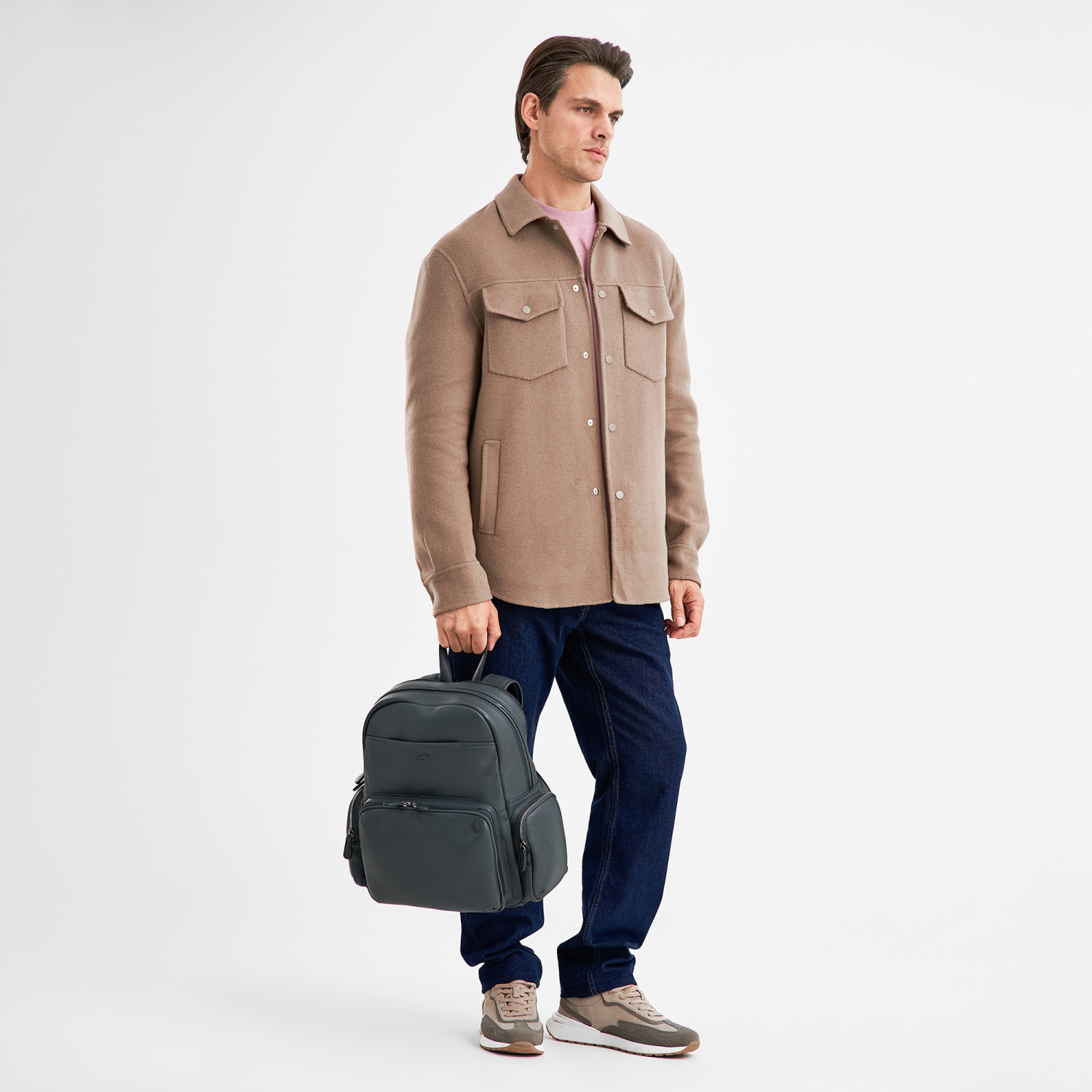 

Рюкзак мужской Dr.Koffer B402809-41-60 синий, 31х37х12,5 см, B402809-41-60
