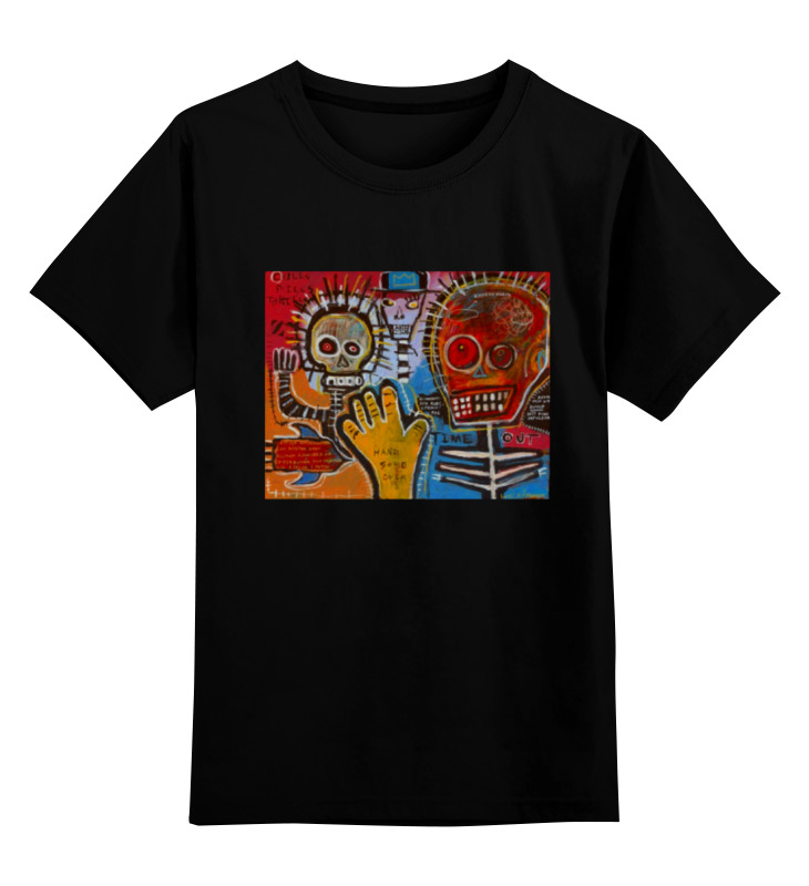 

Детская футболка классическая унисекс Printio Basquiat, 0000000769640