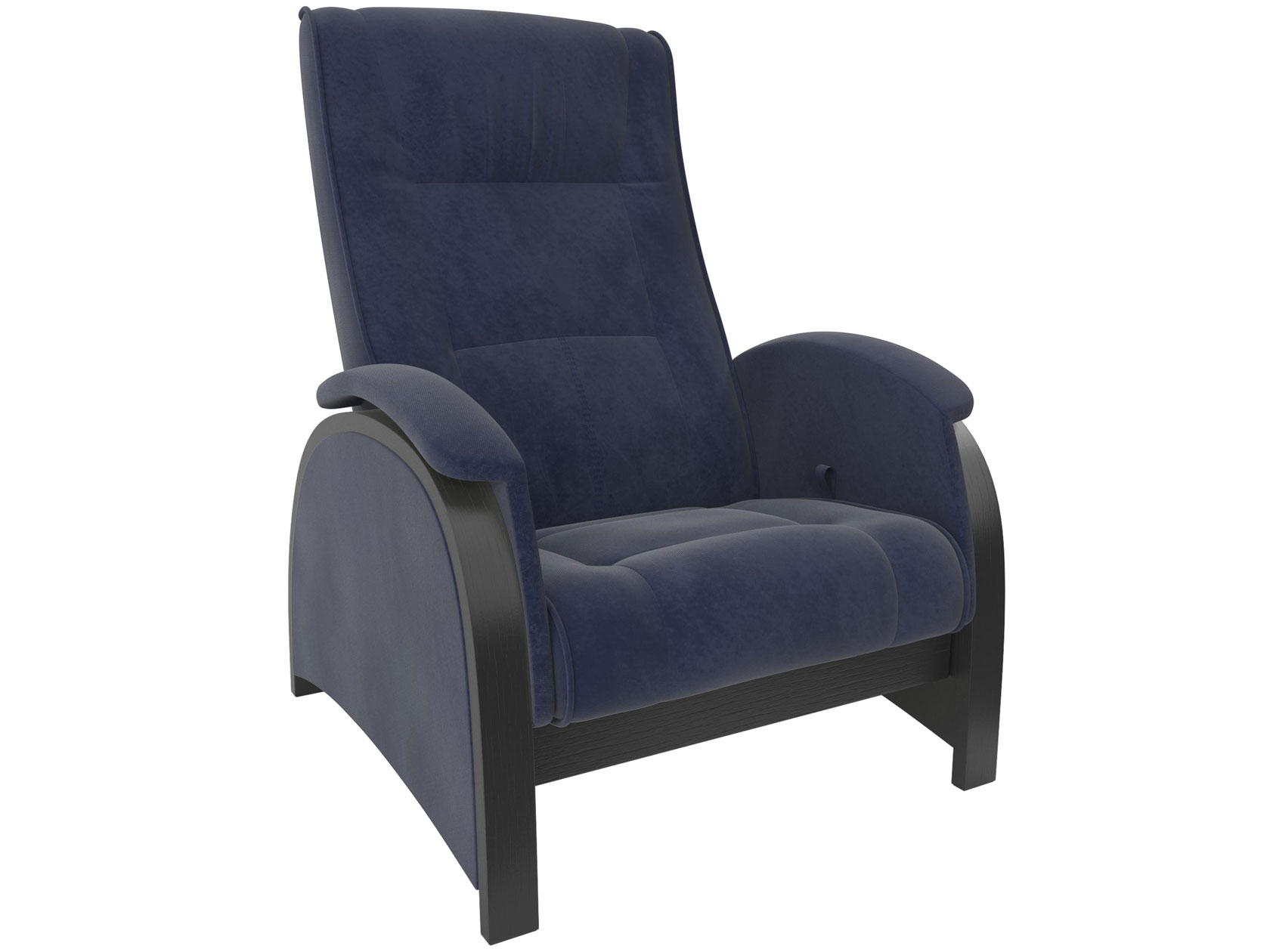 

Кресло-качалка Баланс-2 Венге, Verona Denim Blue, велюр