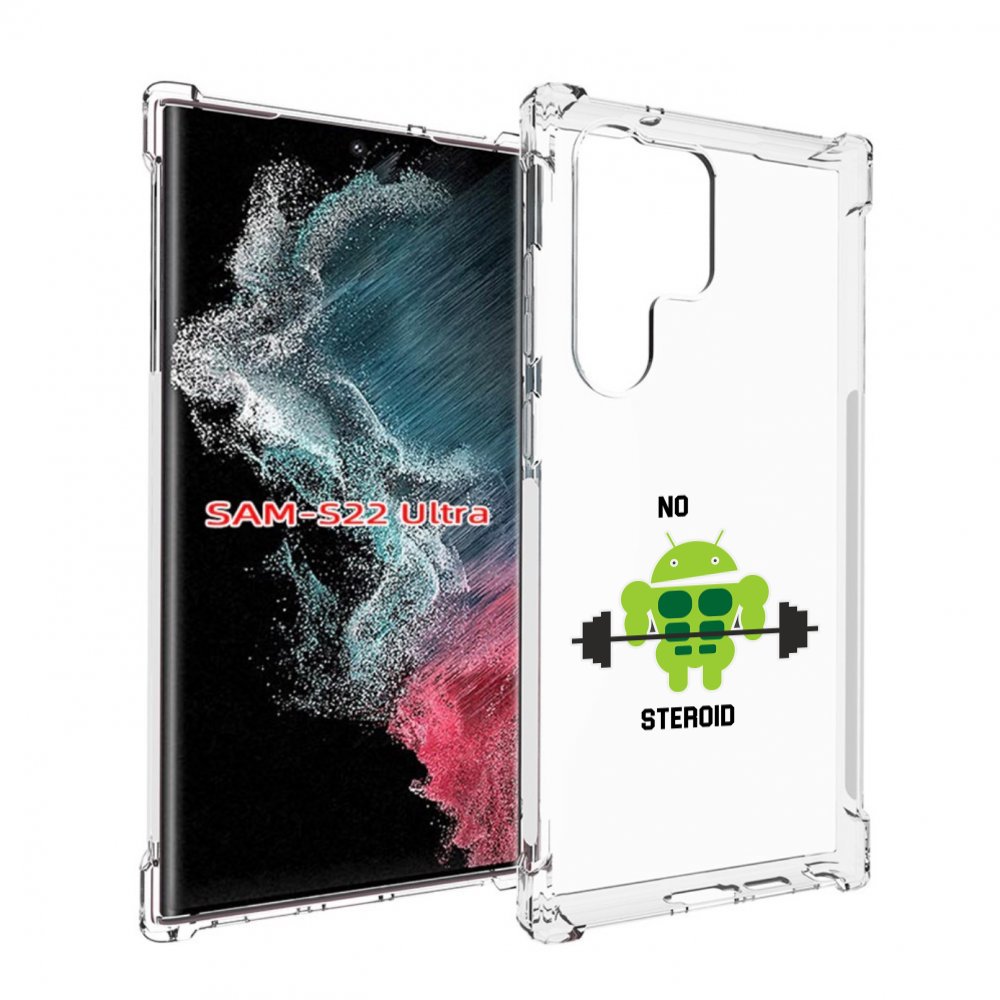 

Чехол MyPads нет-стероидам для Samsung Galaxy S23 Ultra, Прозрачный, Tocco