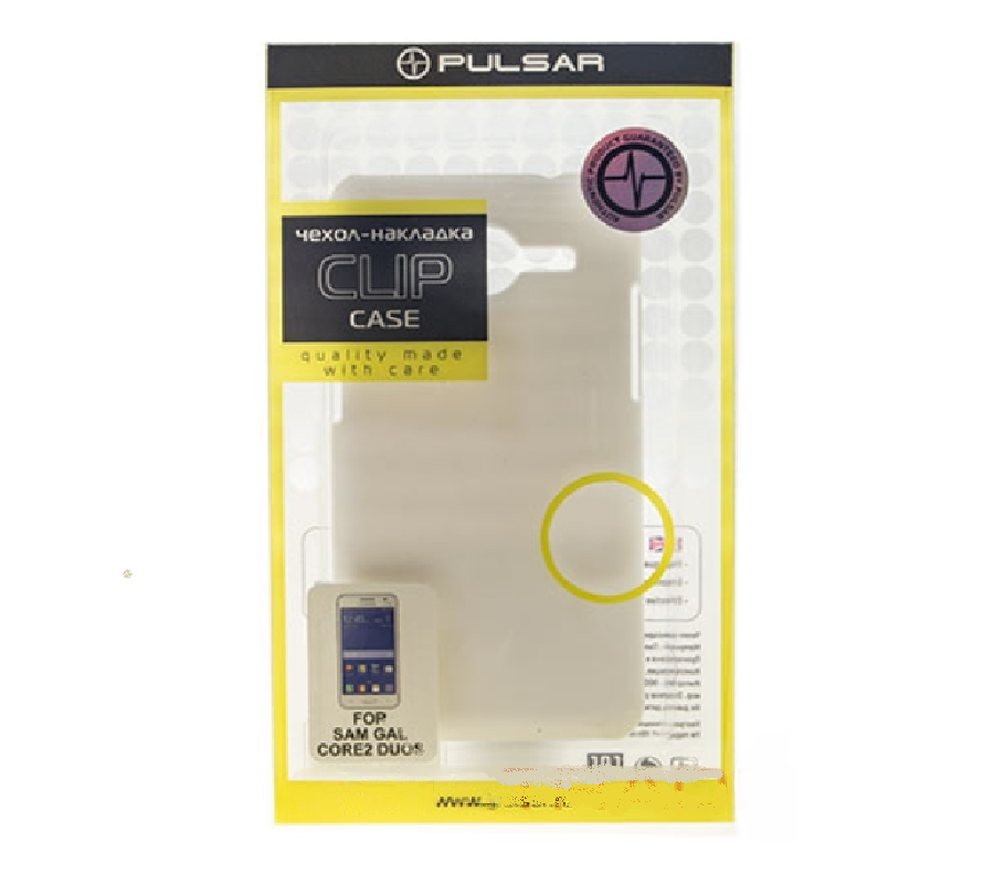 Накладка Pulsar Clip Case для Samsung Galaxy G355 Core 2 белая