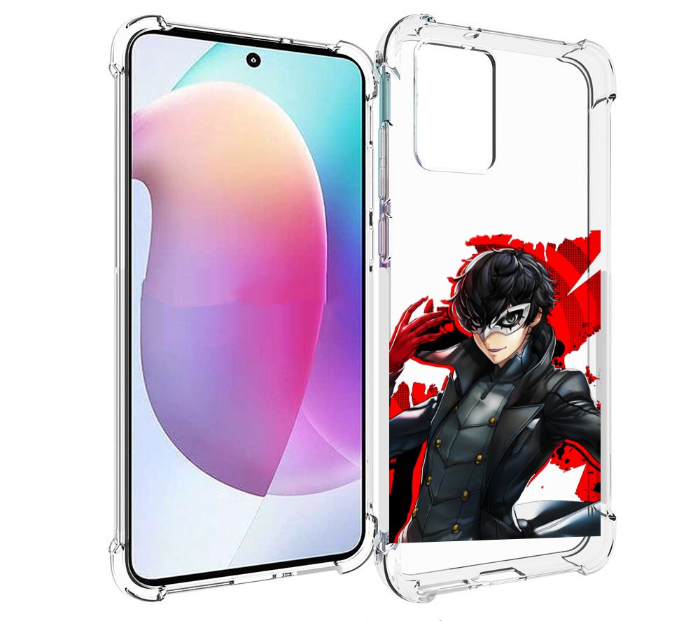 

Чехол MyPads Persona 5 для Motorola Edge 30 Neo, Прозрачный, Tocco