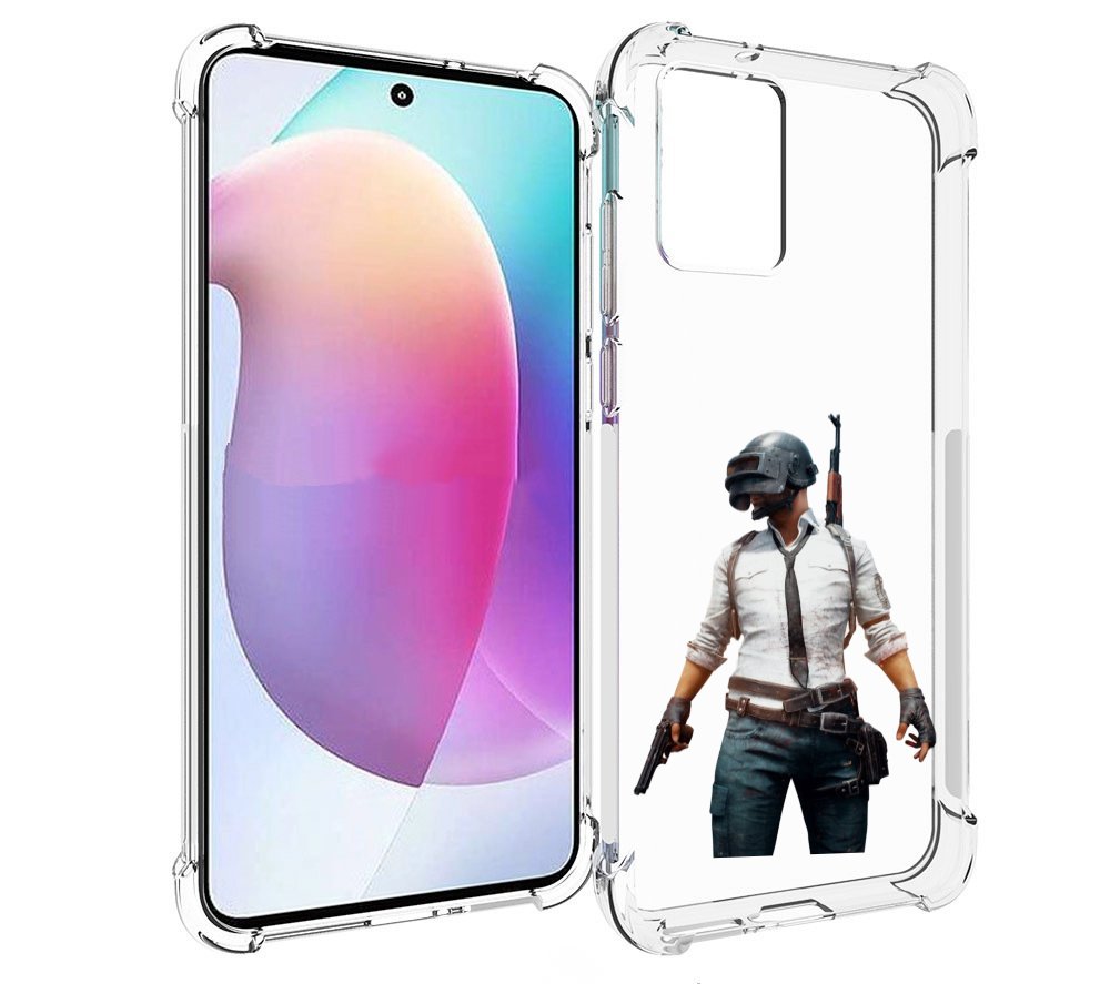 

Чехол MyPads PUBG-2 для Motorola Edge 30 Neo, Прозрачный, Tocco