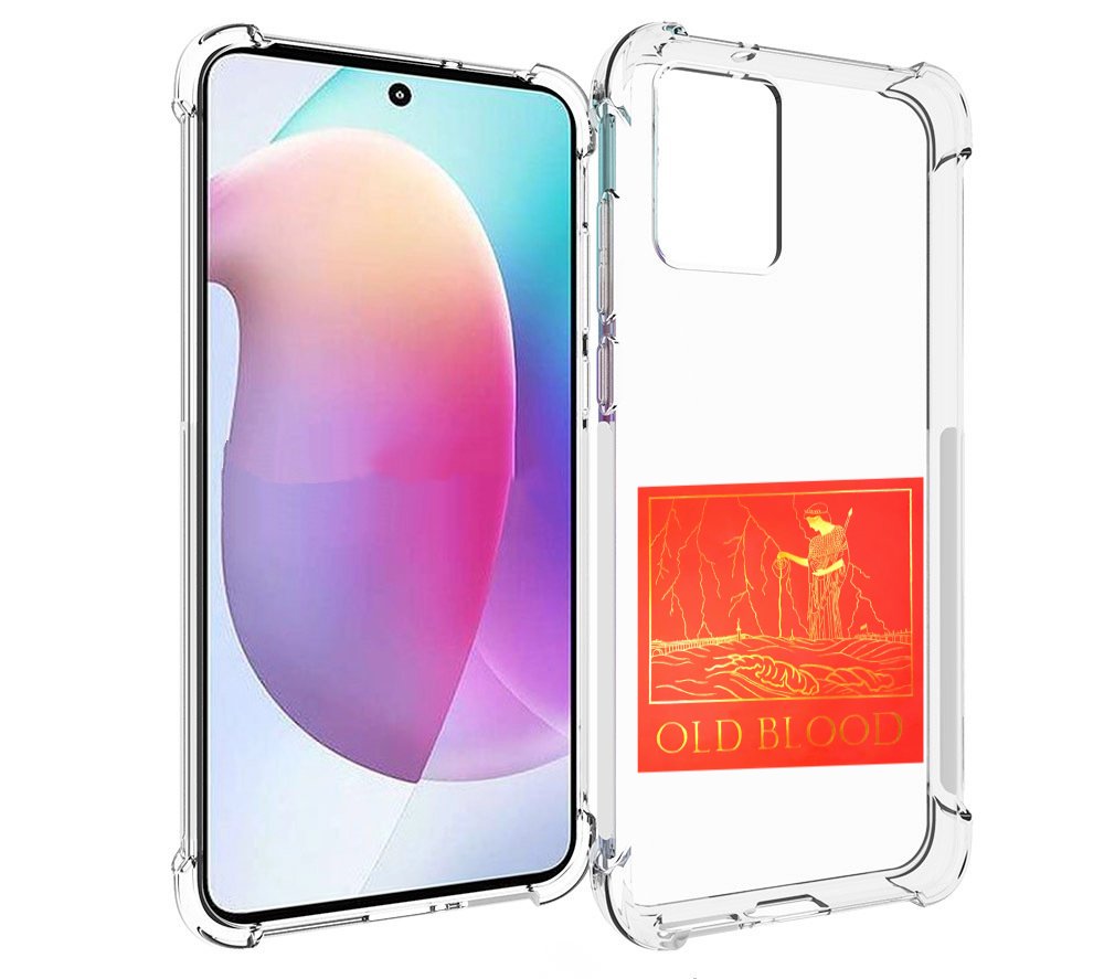 

Чехол MyPads Old Blood Boulevard Depo для Motorola Edge 30 Neo, Прозрачный, Tocco