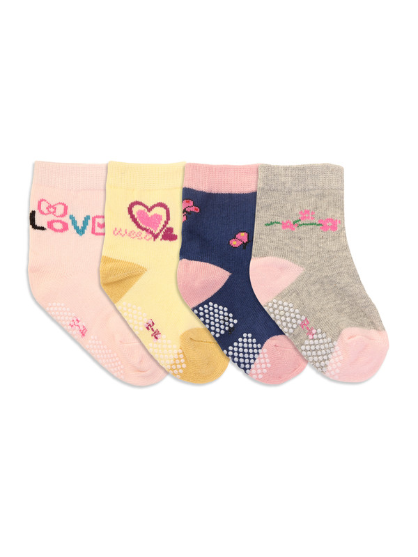 

Носки детские Little Mania ZW-BB72-LM, разноцветный,желтый,серый,розовый, 8-10, ZW-BB72-LM