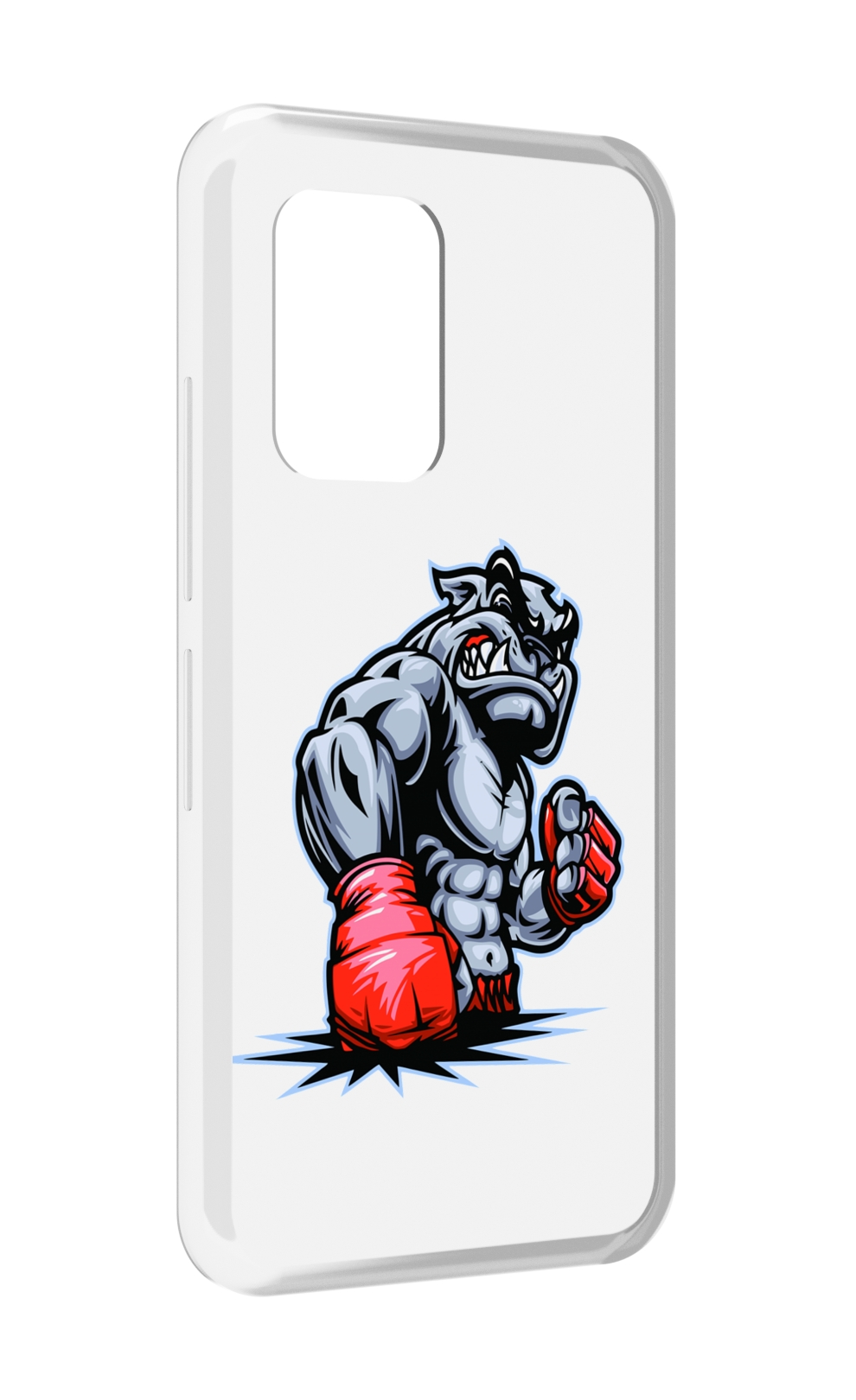 

Чехол MyPads собака-боксер для UMIDIGI Bison GT, Прозрачный, Tocco