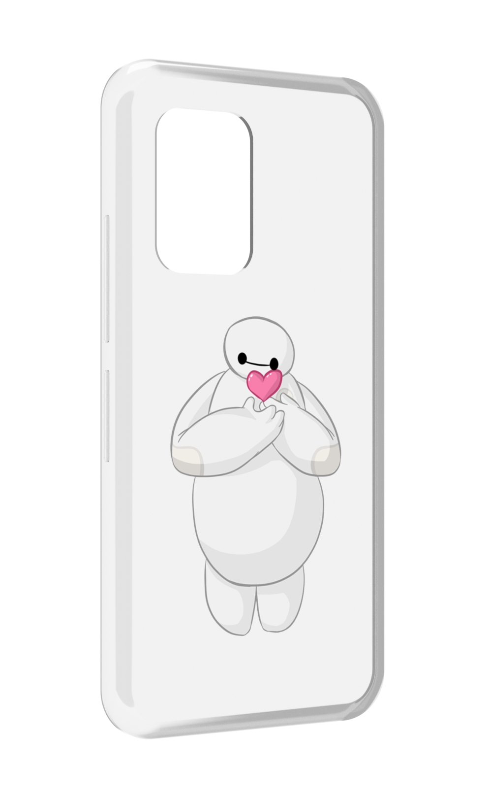 

Чехол MyPads снеговик-с-сердечком для UMIDIGI Bison GT, Прозрачный, Tocco