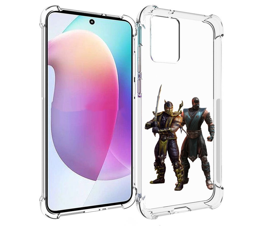

Чехол MyPads Mortal-Kombat-1 для Motorola Edge 30 Neo, Прозрачный, Tocco