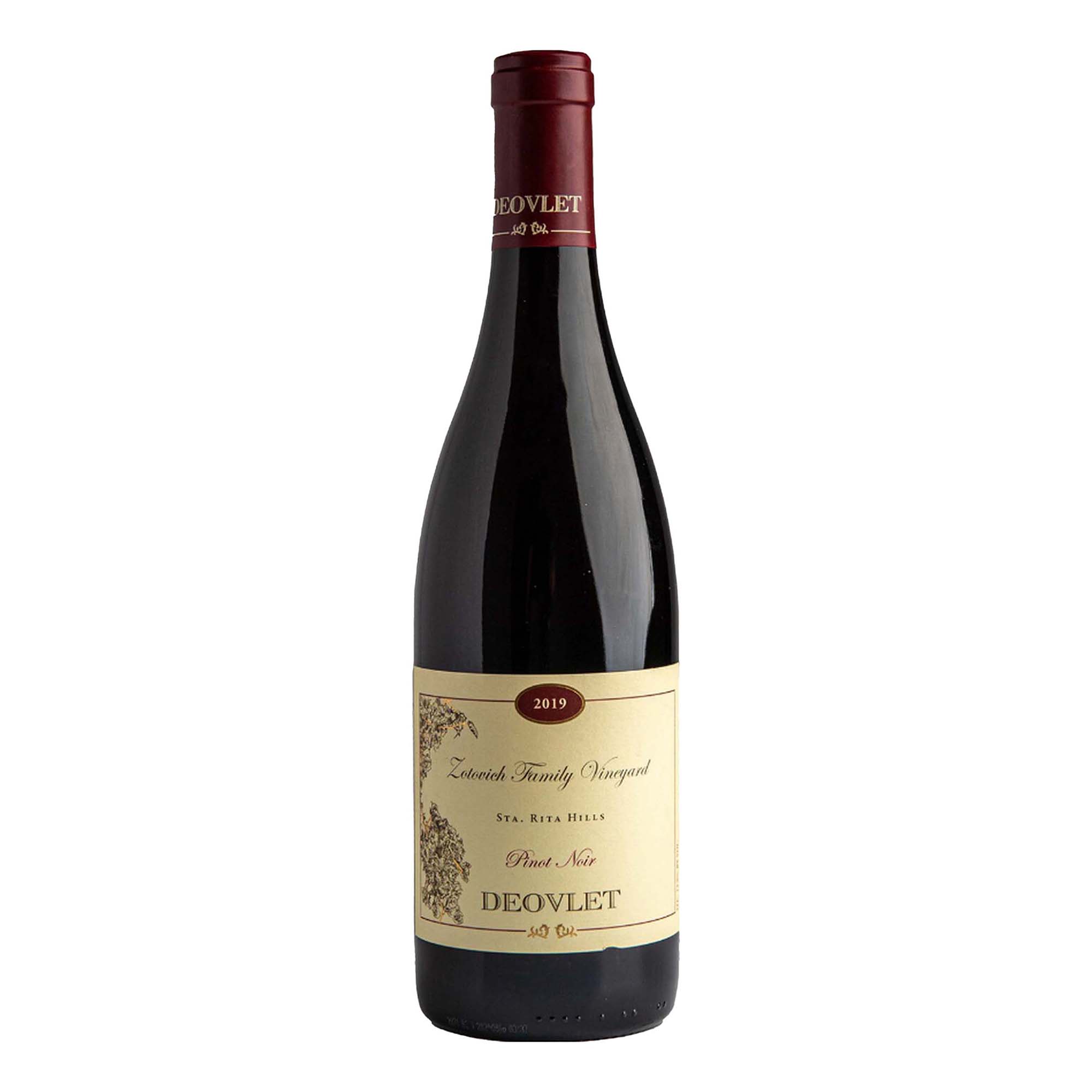 

Вино Deovlet Wines Zotovich Family Vineyard Pinot Noir красное сухое 13% 0,75 л CША