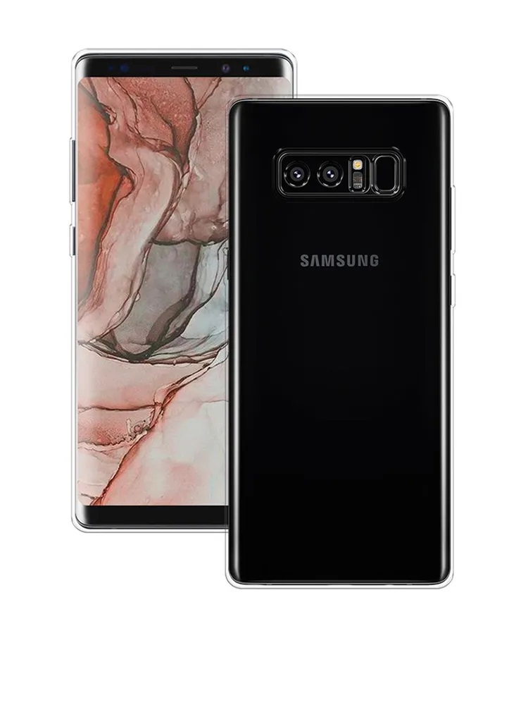 

Накладка PC для Samsung Galaxy Note 8 с Soft Touch покрытием черная, в тех.уп., Черный