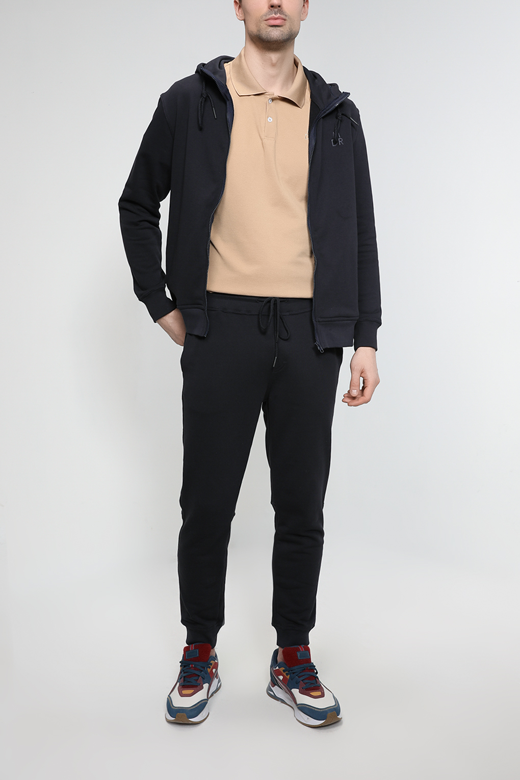 

Спортивные брюки мужские MARCO DI RADI MDR23042268CD синие S, Синий, MDR23042268CD