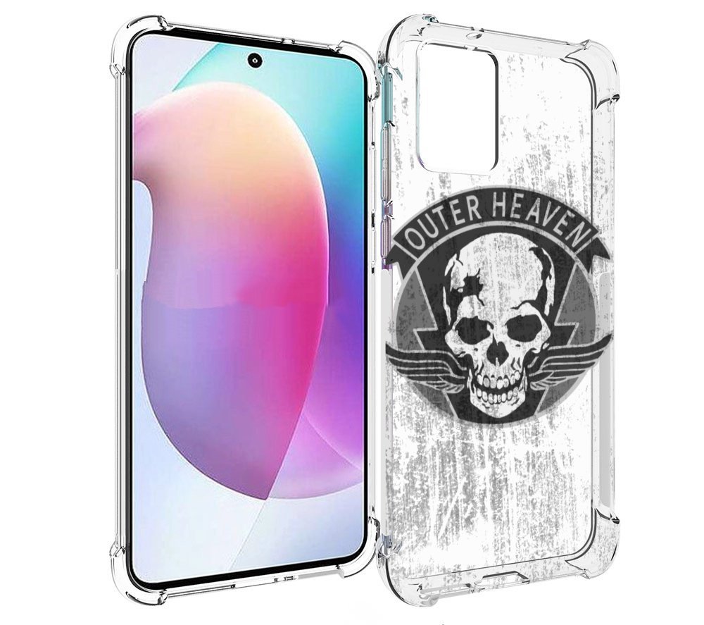

Чехол MyPads Metal Gear Solid V Outer Heaven для Motorola Edge 30 Neo, Прозрачный, Tocco