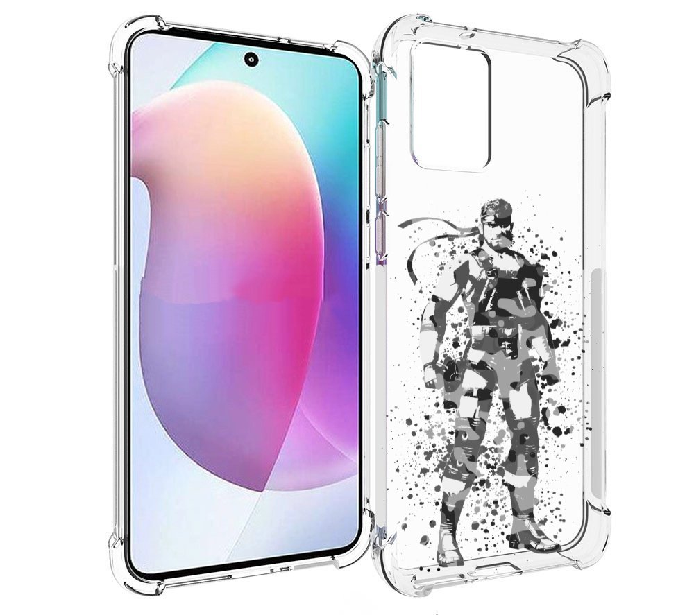 

Чехол MyPads Metal Gear Solid Snakes для Motorola Edge 30 Neo, Прозрачный, Tocco