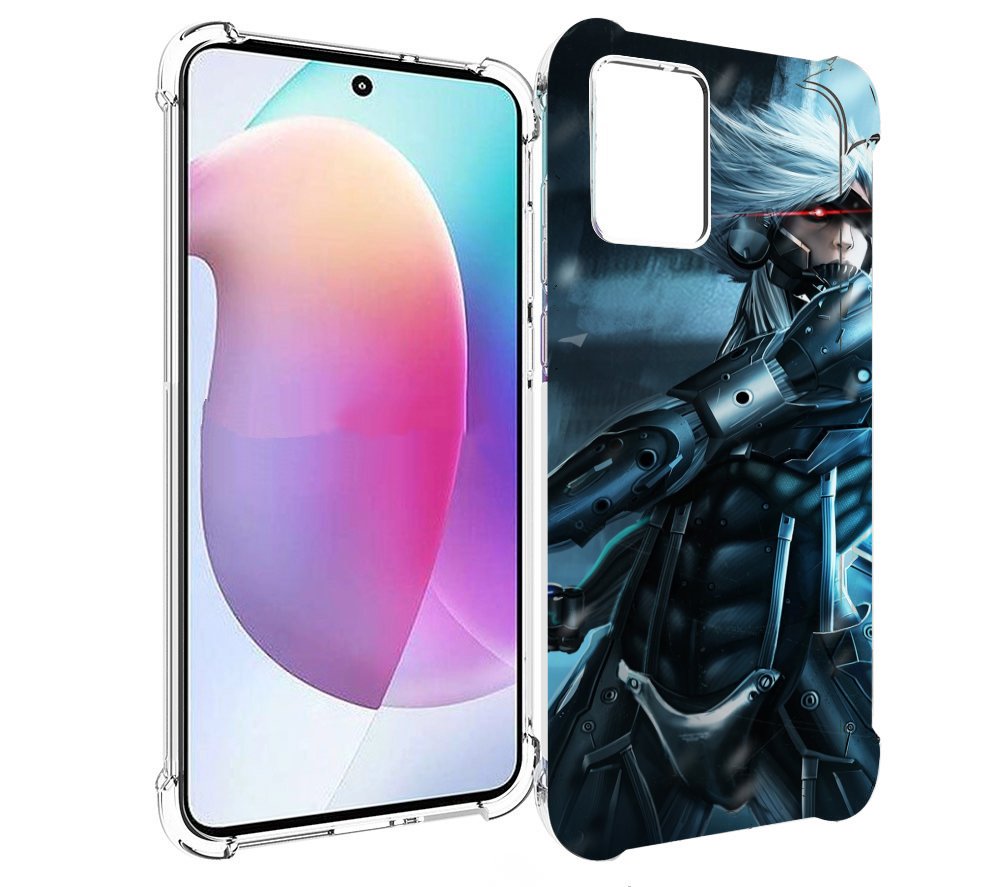 

Чехол MyPads Metal Gear Rising Revengeance для Motorola Edge 30 Neo, Прозрачный, Tocco